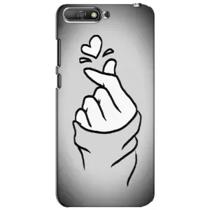 Чехол с принтом «Значок Love» для Huawei Y6 2018