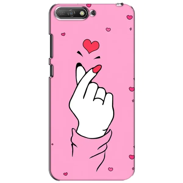 Чехол с принтом «Знак Love» для Huawei Y6 2018 Чехол с принтом «Знак Love» для Huawei Y6 2018