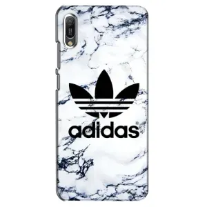 Чохли Адидас для Huawei Y6 2019 (AlphaPrint) (Адідас на мраморі)