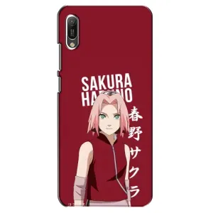 Чохли Персонажі Аніме Наруто для Huawei Y6 2019 (AlphaPrint) (Аніме Сакура)