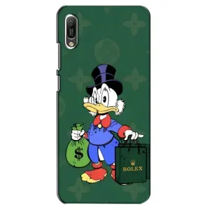 Чехли для Huawei Y6 2019 - Скрудж МакДак Louis Vuitton (PREMIUMPrint) (Богата Утка)