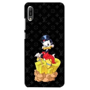 Чехли для Huawei Y6 2019 - Скрудж МакДак Louis Vuitton (PREMIUMPrint) (Богатство Макдака)