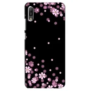 Чохол для Huawei Ё6 2019 - з принтом (Дизайнерські) (AlphaPrint) (Квіти маленькі)