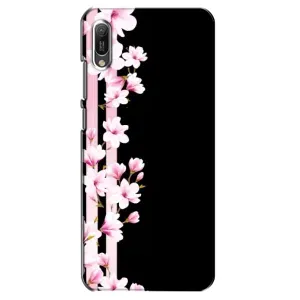 Чохол для Huawei Ё6 2019 - з принтом (Дизайнерські) (AlphaPrint) (Квіточки)
