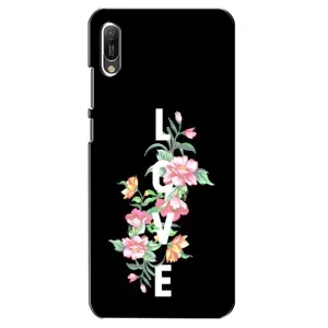 Чехлы для любимой на Huawei Ё6 2019 (VPrint) (Квіти LOVE)