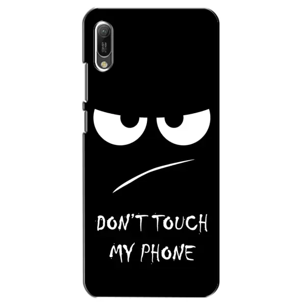 Чехол с принтом «Dont Touch» для Huawei Y6 2019