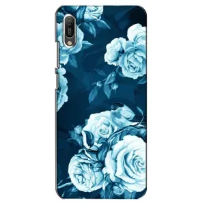 Чехлы (ART) Цветы на Huawei Y6 2019 (VPrint) (Блактині бутони)