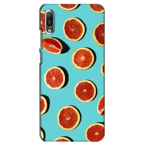 Чохли з фруктами для Huawei Y6 2019 (VPrint) (Грейпфрут)