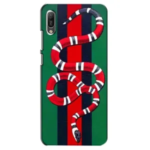 Чохли  GUCCI для Huawei Ё6 2019 (AlphaPrint) (Gucci змія)