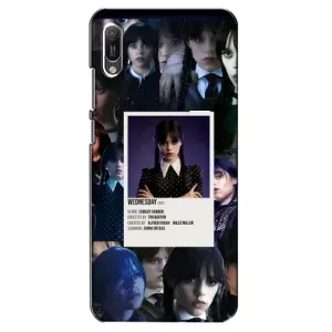 Чохли Венсдей на Huawei Y6 2019 Уенсдей (AlphaPrint) (колаж Венздей)