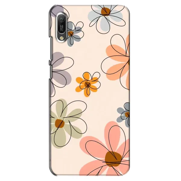 Чехол с принтом «Разноцветные цветы» для Huawei Y6 2019 Чехол с принтом «Разноцветные цветы» для Huawei Y6 2019