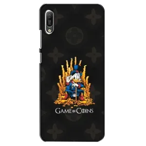 Чехли для Huawei Y6 2019 - Скрудж МакДак Louis Vuitton (PREMIUMPrint) (Король грошей)