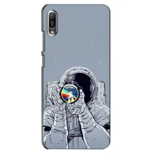 Чохол NASA для Huawei Y6 2019 (AlphaPrint) (Космонавт фото)