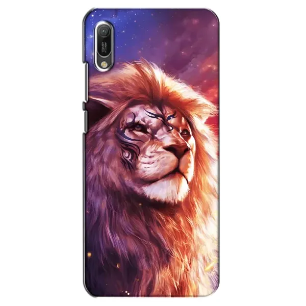 Чехол с принтом «Красочный Лев» для Huawei Y6 2019