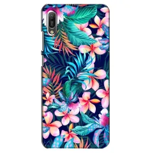 Чохол для Huawei Ё6 2019 - з принтом (Дизайнерські) (AlphaPrint) (Мальовничі квіти)