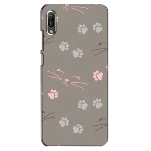 Чохол з малюнком кіт на Huawei Y6 2019 (Лапи і вуса)