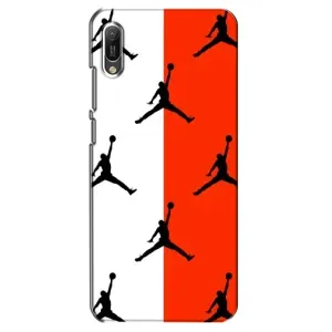 Чохли для Huawei Y6 2019 - з картинкою JORDAN (AlphaPrint) (Лого Джордан)