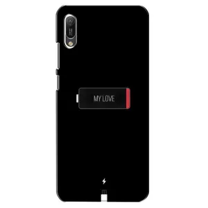 Чехлы для любимой на Huawei Ё6 2019 (VPrint) (Love battery)