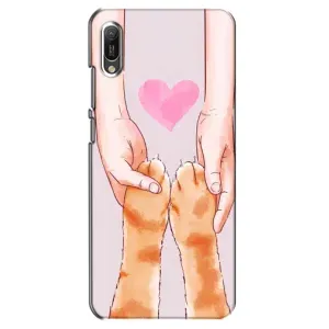 Чохол на Huawei Ё6 2019 з Котиками (VPrint) (Любовь до котиків)