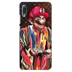 Бренднові Чохли для Huawei Y6 2019 - (PREMIUMPrint) (Mario LV)