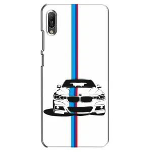 Чохол для Huawei Ё6 2019 - з принтом БМВ (AlphaPrint) (Машина БМВ)