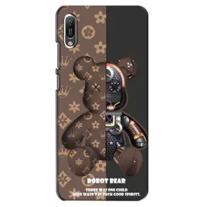 Круті Чохли Луі Віттон для Huawei Y6 2019 (AlphaPrint) (Ведмідь Луі Вітон)