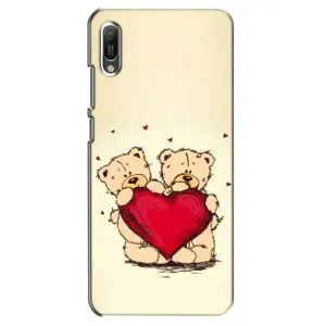 Чехлы для любимой на Huawei Ё6 2019 (VPrint) (Медвежата)