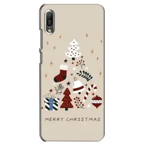 Різдвяні, Святкові Чохли для Huawei Ё6 2019 (Merry Christmas)