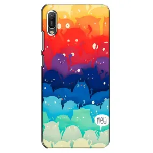 Чохол на Huawei Ё6 2019 з Котиками (VPrint) (Mew)