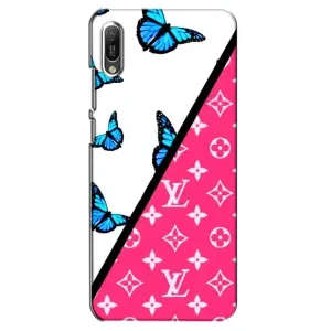 Бренднові Чохли для Huawei Y6 2019 - (PREMIUMPrint) (Мода LV)