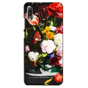 Бренднові Чохли для Huawei Y6 2019 - (PREMIUMPrint) (Nike цветы)