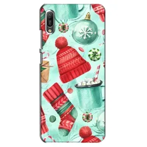 Новорічні Чохли для Huawei Ё6 2019 (VPrint) (Одяг НР)