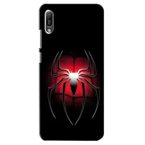 Чохол з людиною павуком для Huawei Y6 2019 - (AlphaPrint) (Паук марвел)