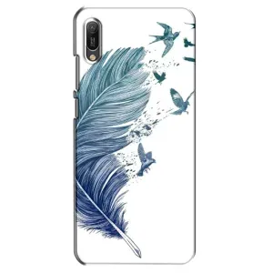 Чохол з картинкою (Стильні) Huawei Ё6 2019 - (AlphaPrint) (Перо)