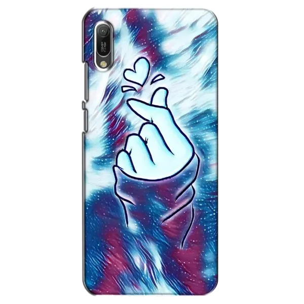 Чехол с принтом «Радужное сердце» для Huawei Y6 2019 Чехол с принтом «Радужное сердце» для Huawei Y6 2019