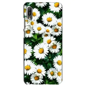 Чохол з картинкою (Стильні) Huawei Ё6 2019 - (AlphaPrint) (Ромашки)