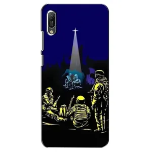Різдвяні, Святкові Чохли для Huawei Ё6 2019 (Різдво в Україні)