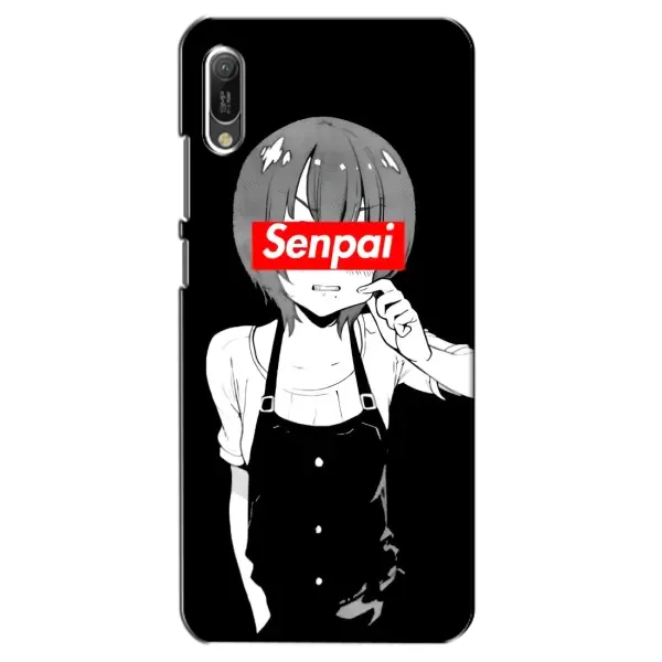 Чохол з принтом «Senpai» для Huawei Y6 2019