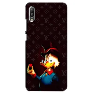 Чехли для Huawei Y6 2019 - Скрудж МакДак Louis Vuitton (PREMIUMPrint) (Скрудж з ботліантом)