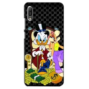Чехли для Huawei Y6 2019 - Скрудж МакДак Louis Vuitton (PREMIUMPrint) (Стильна Утка)