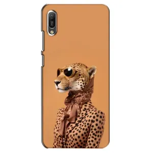 Чохол з принтом стильні тварини для Huawei Ё6 2019 (Стильний леопард)