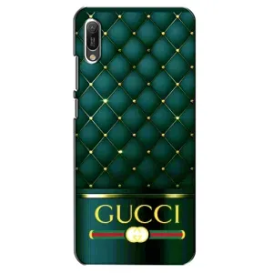Чохли  GUCCI для Huawei Ё6 2019 (AlphaPrint) (Текстура Гуччі)