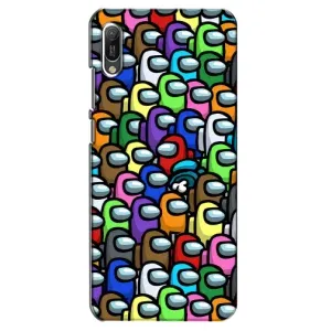 Чехол Амонг Ас для Huawei Y6 2019 (AlphaPrint)