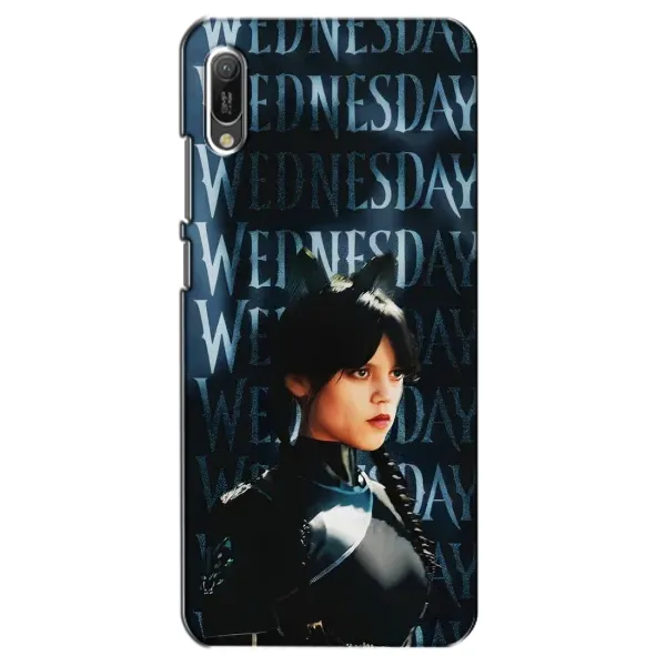 Чехол с принтом «Уэнздей кошка» для Huawei Y6 2019