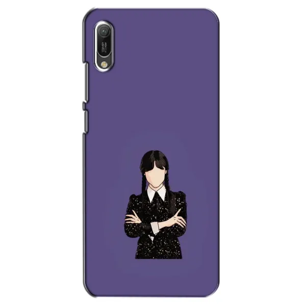 Чехол с принтом «Уэнздей в черном» для Huawei Y6 2019