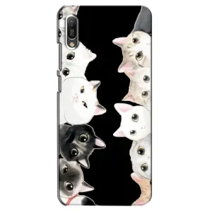 Чохол на Huawei Ё6 2019 з Котиками (VPrint) (Погляд котиків)