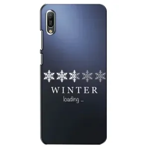 Зимні Чохли для Huawei Ё6 2019 - прозорий фон (Winter loading)