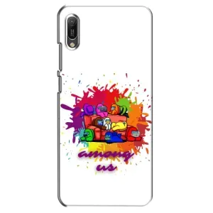 Чохли Амонг Ас для Huawei Y6 2019 (AlphaPrint) (Яскравий АмонгАс)