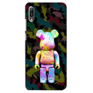 Чохли для Huawei Y6 2019 - Bearbrick Louis Vuitton (PREMIUMPrint) (Яскравий Bearbrick)