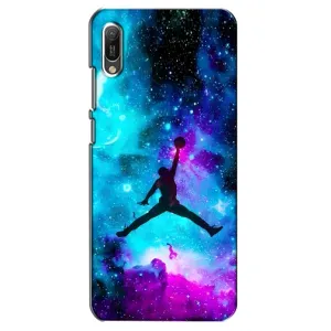 Чохли для Huawei Y6 2019 - з картинкою JORDAN (AlphaPrint) (Яскравий Джордан)